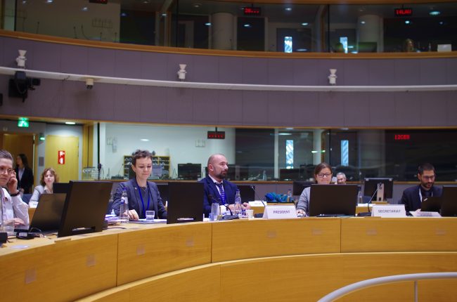 České předsednictví při listopadovém jednání v Bruselu