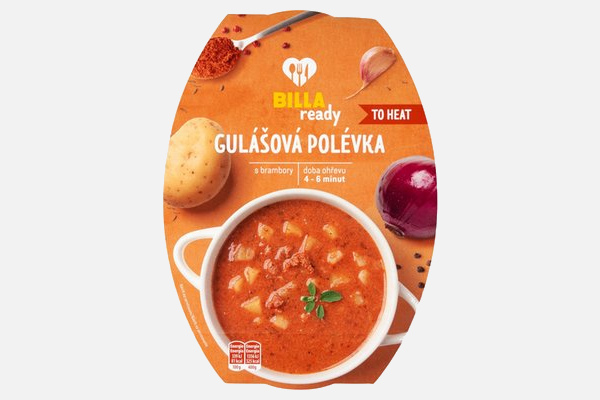 Gulášová polévka Billa