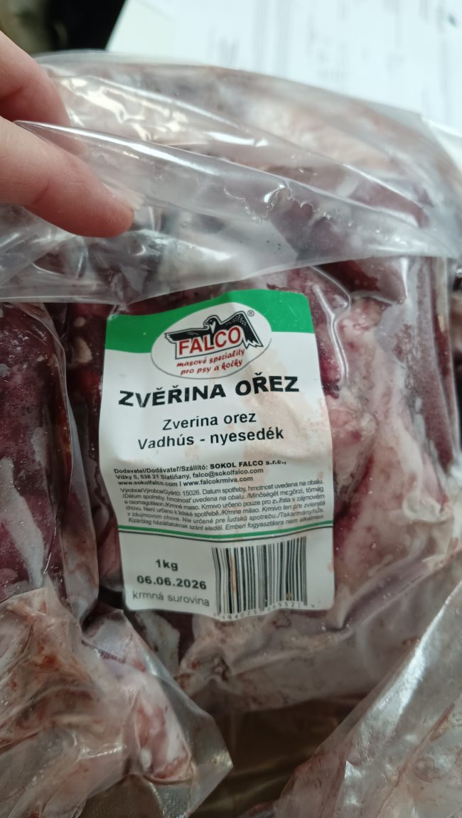 Zvěřina ořez